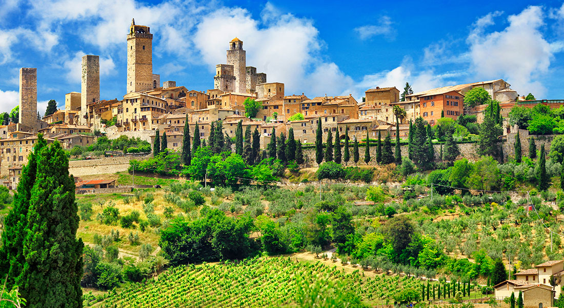 tuscany italy village